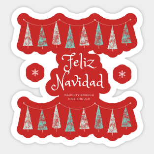 Feliz Navidad Sticker